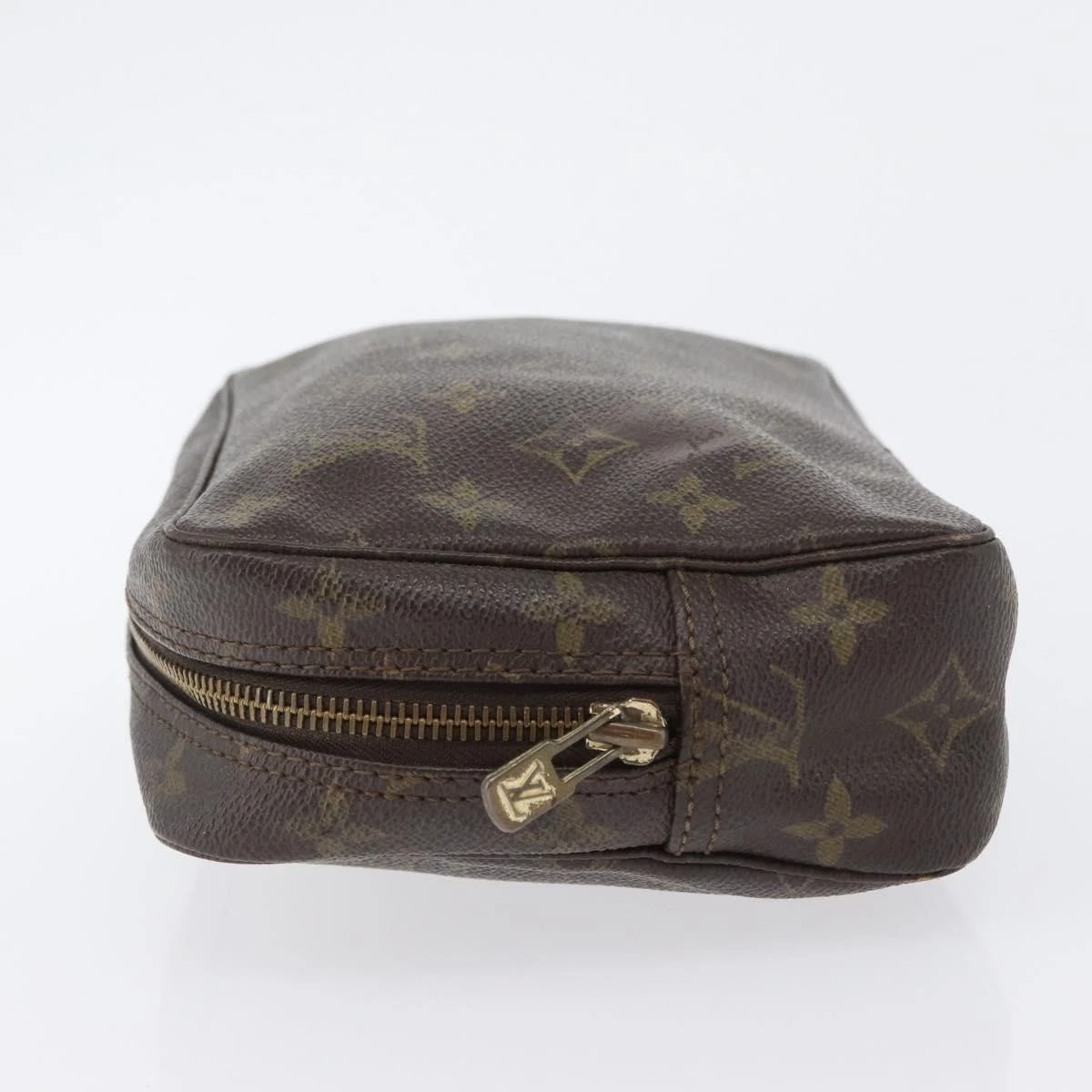 $600 1984 LOUIS VUITTON Monogram Trousse Toilette 23 Clutch Bag 841
