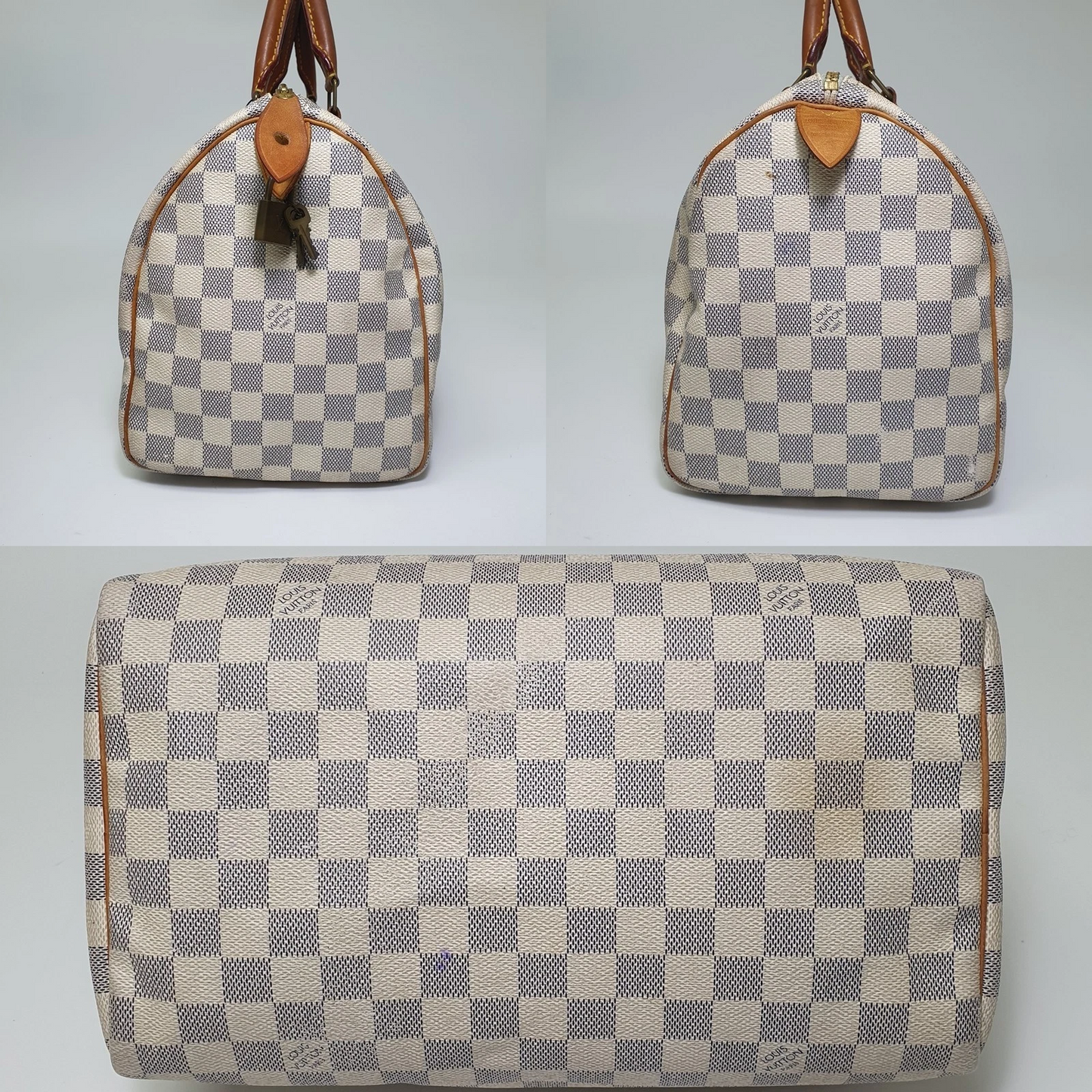 Louis Vuitton Speedy 30 Damier Azur DU1170