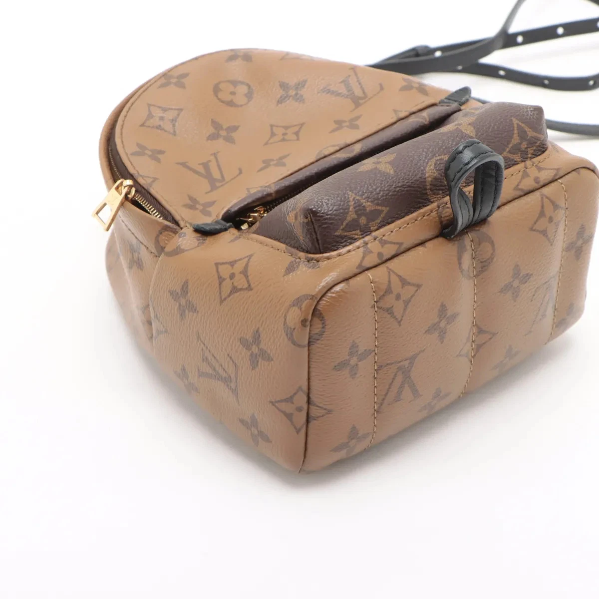 $2770 RFID Louis Vuitton monogram reverse Palm Springs backpack MINI