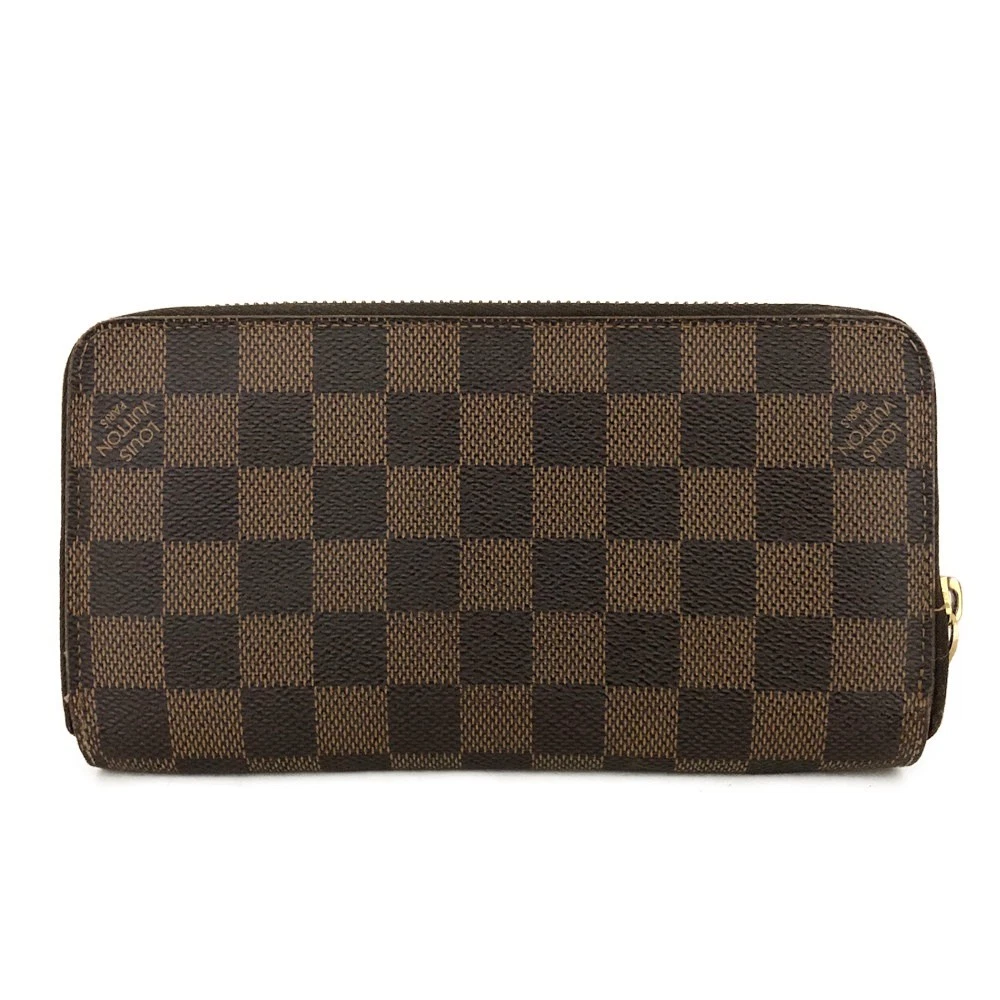 $915 2013 Louis Vuitton Damier Ebene Zippy Wallet CA3103