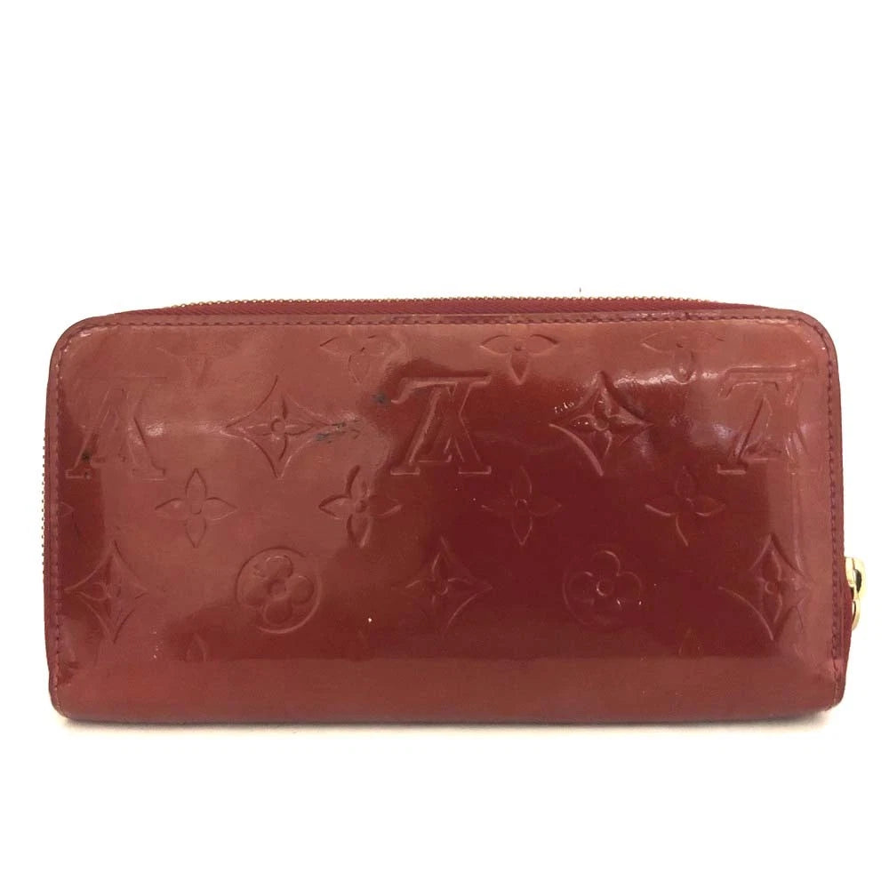 Louis Vuitton Monogram Vernis Zippy Zip Around Long Wallet CA2181