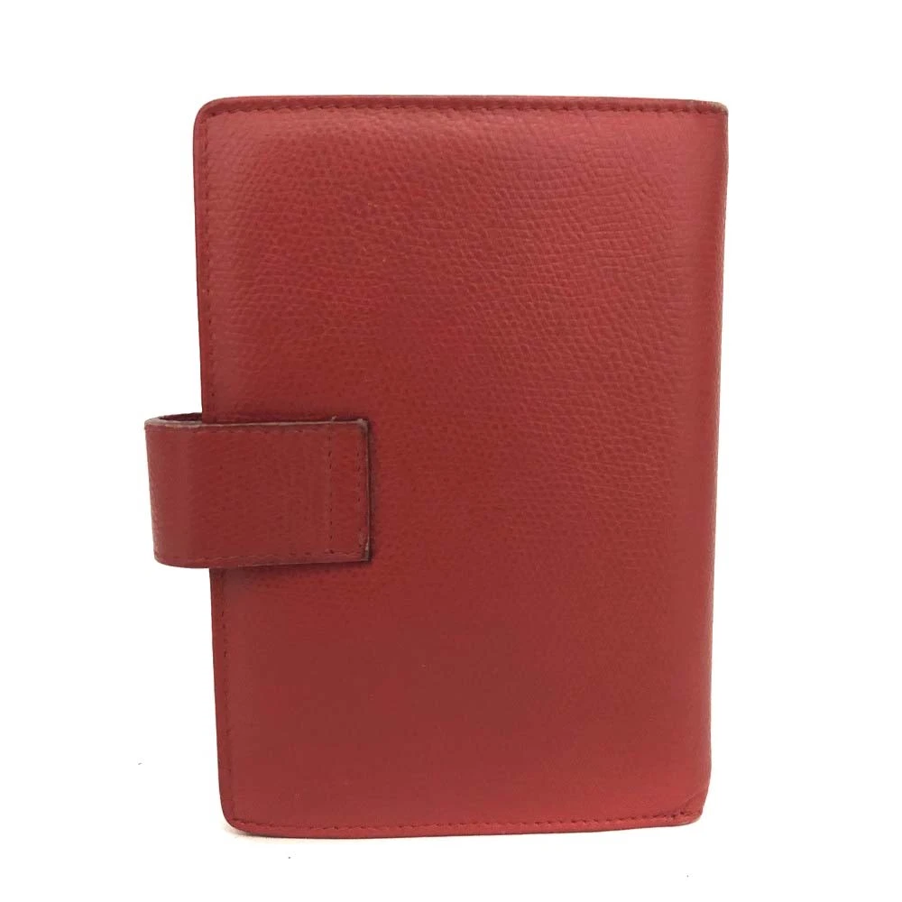 ETRO Leather Notebook Cover Red
