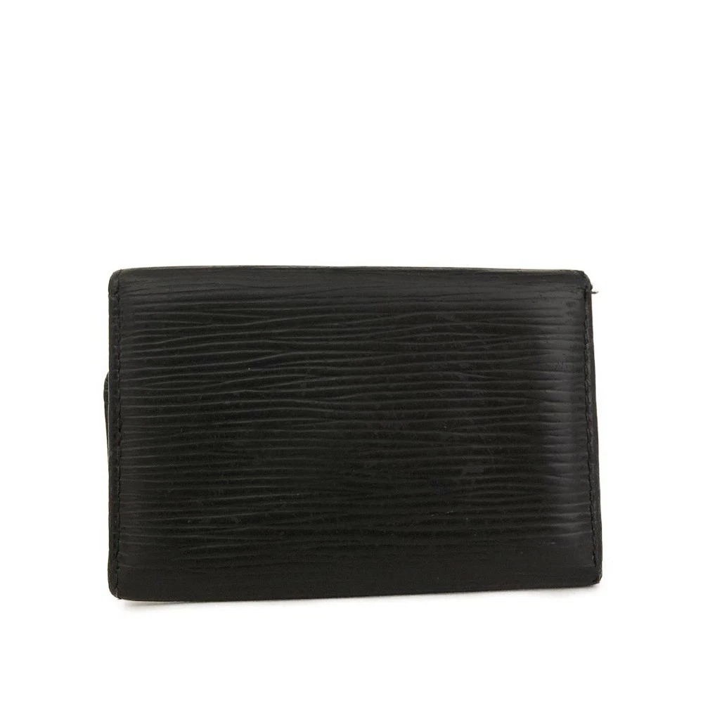 $445 Louis Vuitton Epi Multicles Leather 6 Ring Key Case Black CA0014