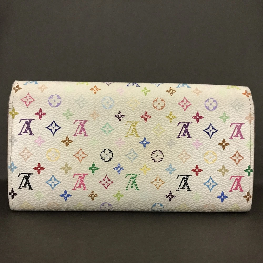 Louis Vuitton Monogram Multicolor Portefeiulle Sarah Long Wallet CA2162