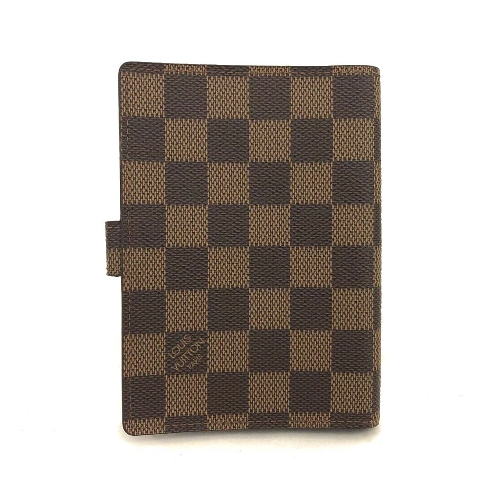 $505 1997 Louis Vuitton Damier Ebene Agenda Cover Small  CA0977