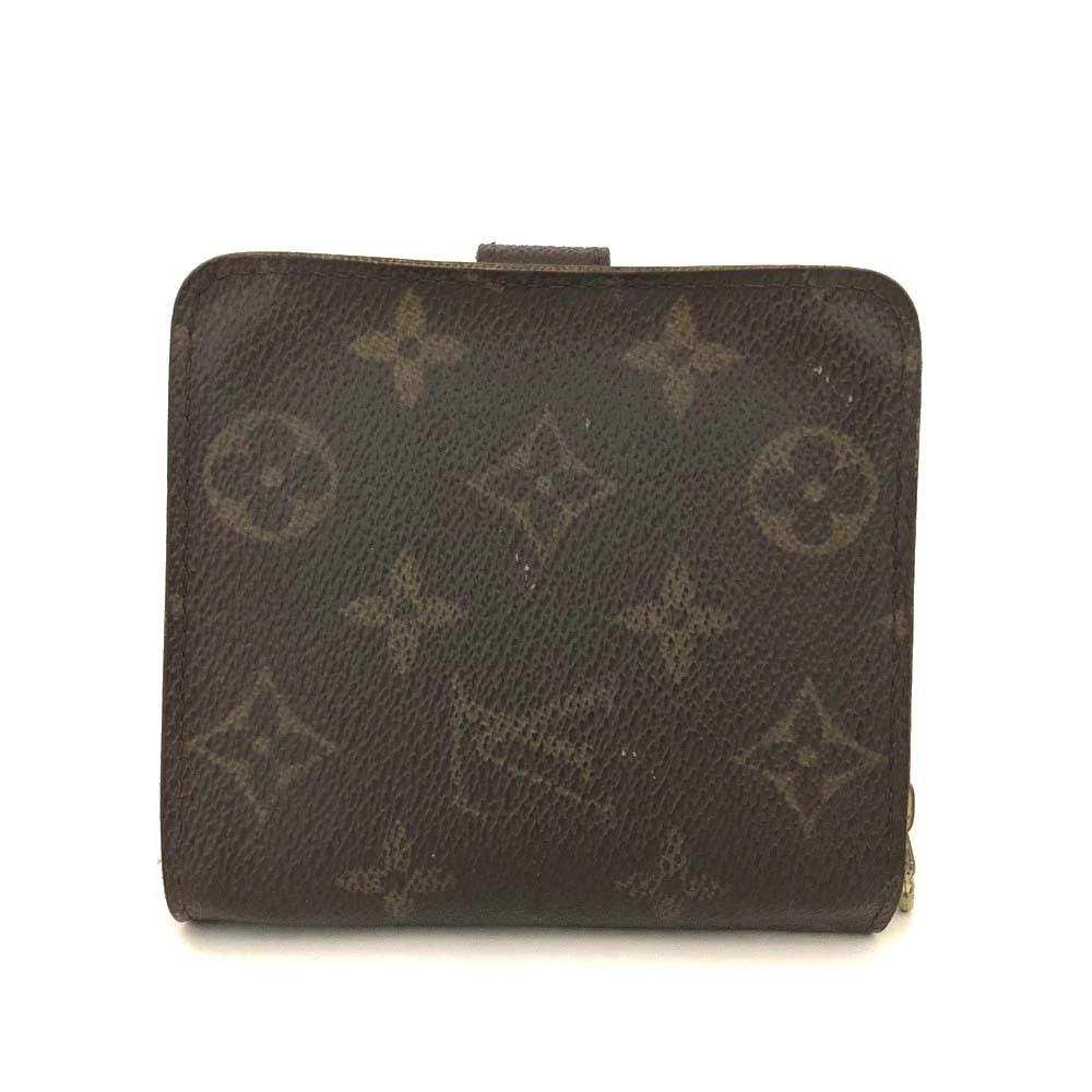 Louis Vuitton Monogram Compact Zip Bifold Wallet Brown/3CH1108