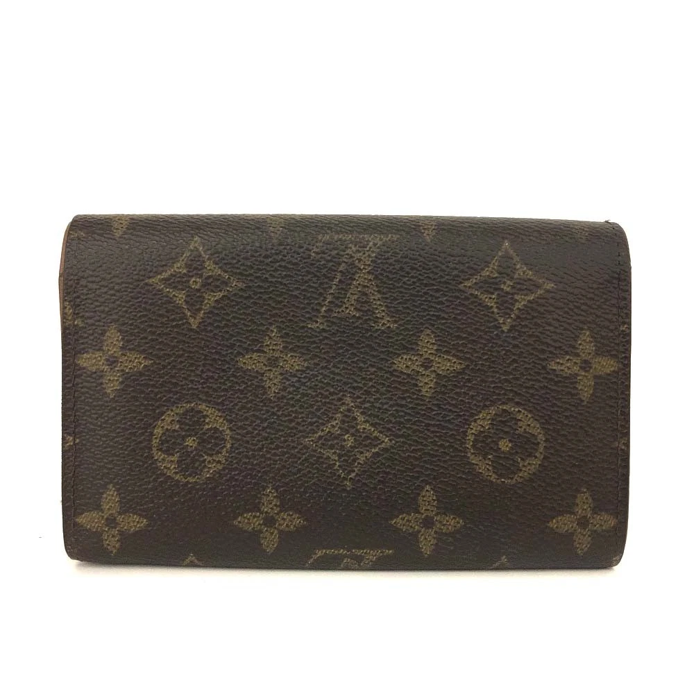Louis Vuitton Monogram Porte Monnaie Billets Tresor Bifold Wallet RA0969
