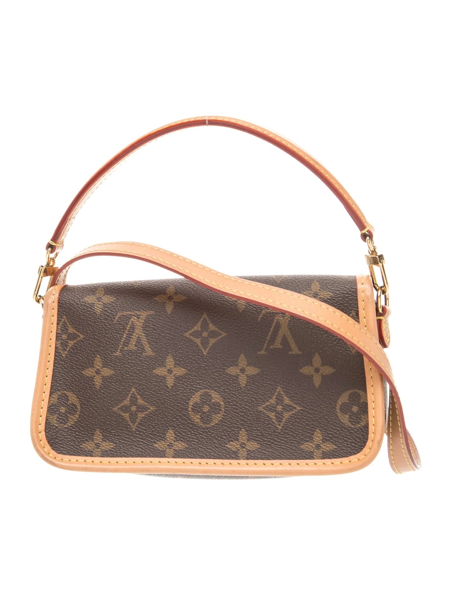 $2170 Louis Vuitton Monogram Nano Diane
