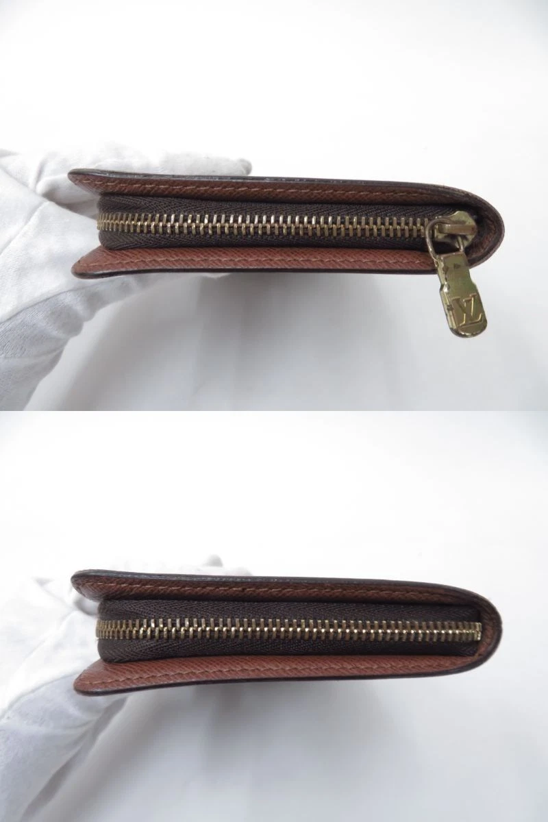 $915 2004 LOUIS VUITTON Monogram Porte-Monnaie Zippy Wallet CA0034