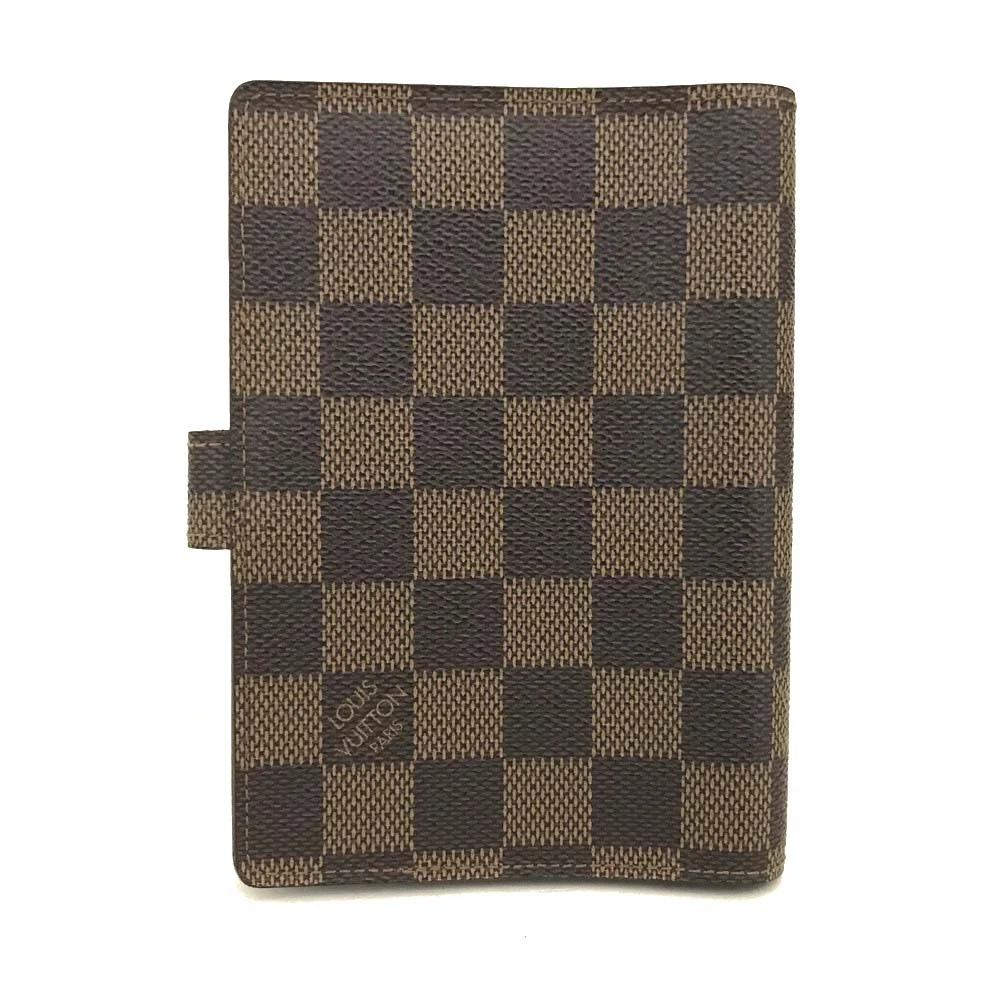 $505 1998 Louis Vuitton Damier Ebene Agenda Cover Small  CA0938