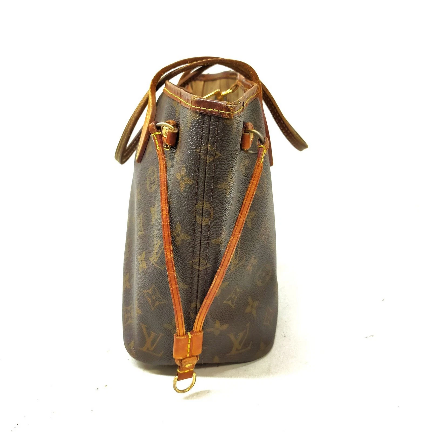$2100 Louis Vuitton LV Tote Bag Neverfull PM Brown Monogram