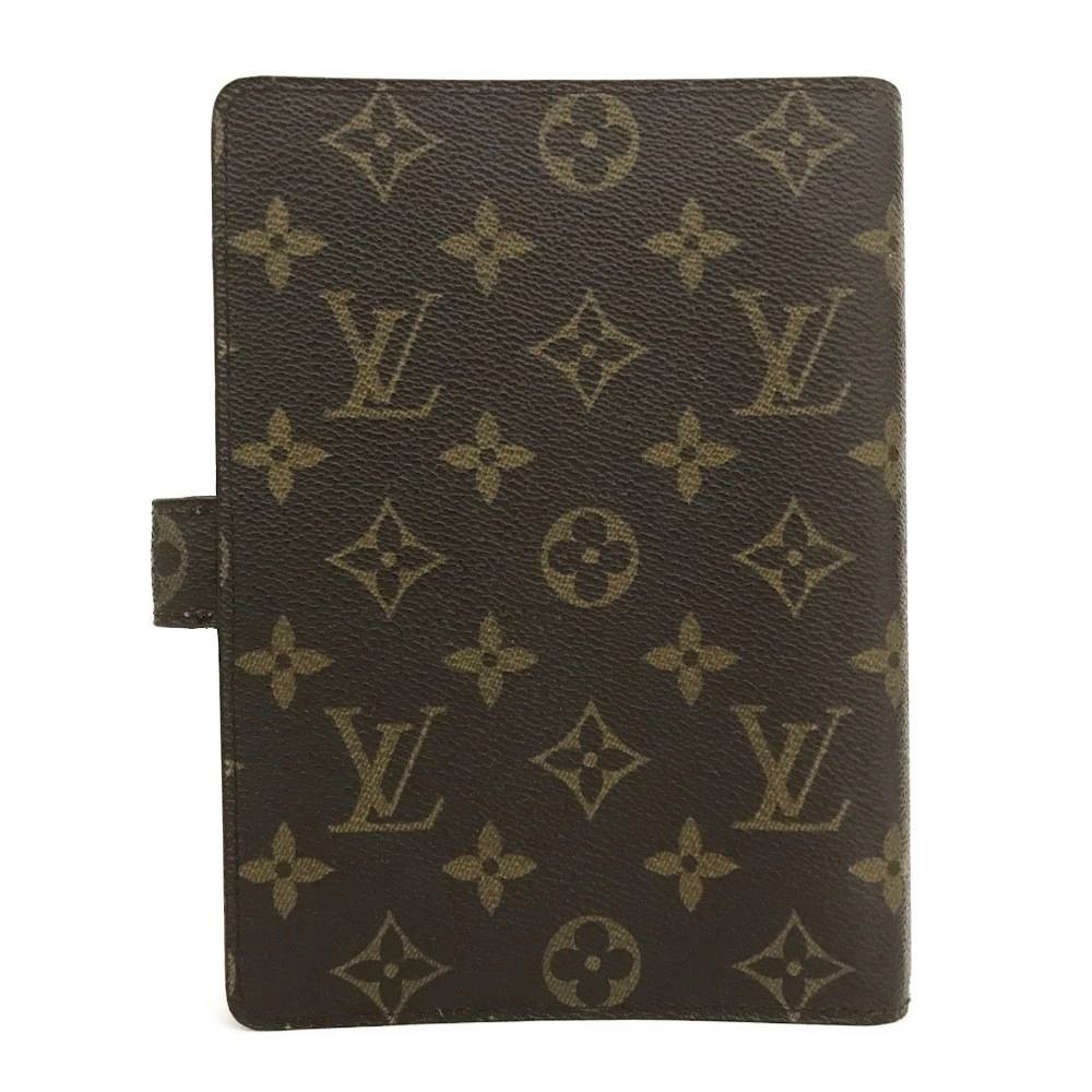 Louis Vuitton Monogram Agenda MM Notebook Cover Brown