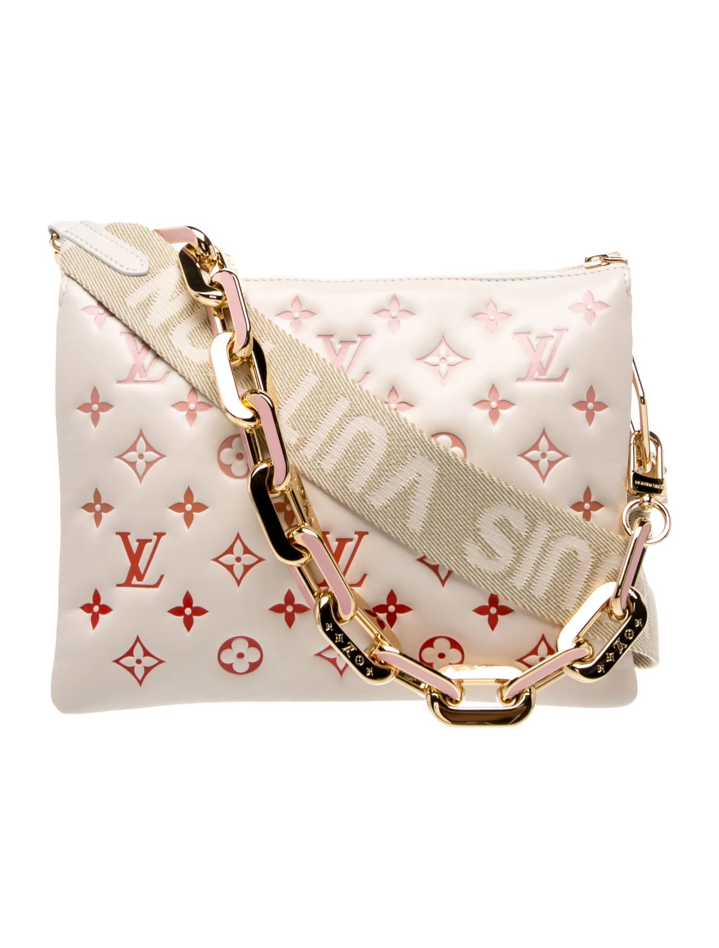 $5100 2021 Louis Vuitton Monogram Sunrise Aquarelle Coussin PM