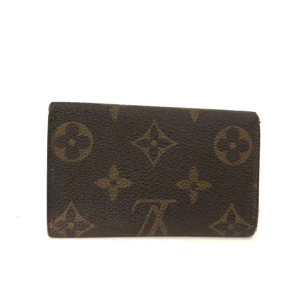 Louis Vuitton Monogram Multicles 6 Ring Key Case Brown