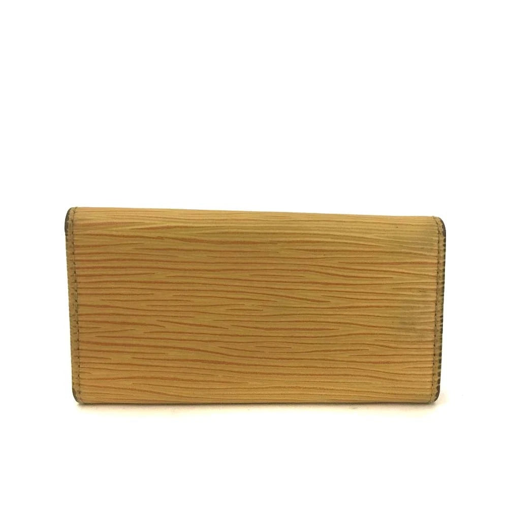 Louis Vuitton Epi Multicles Leather 4 Ring Key Case Yellow CA0947