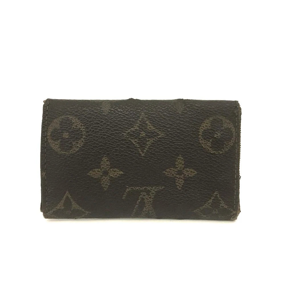 Louis Vuitton Monogram Multicles 6 Ring Key Case Brown
