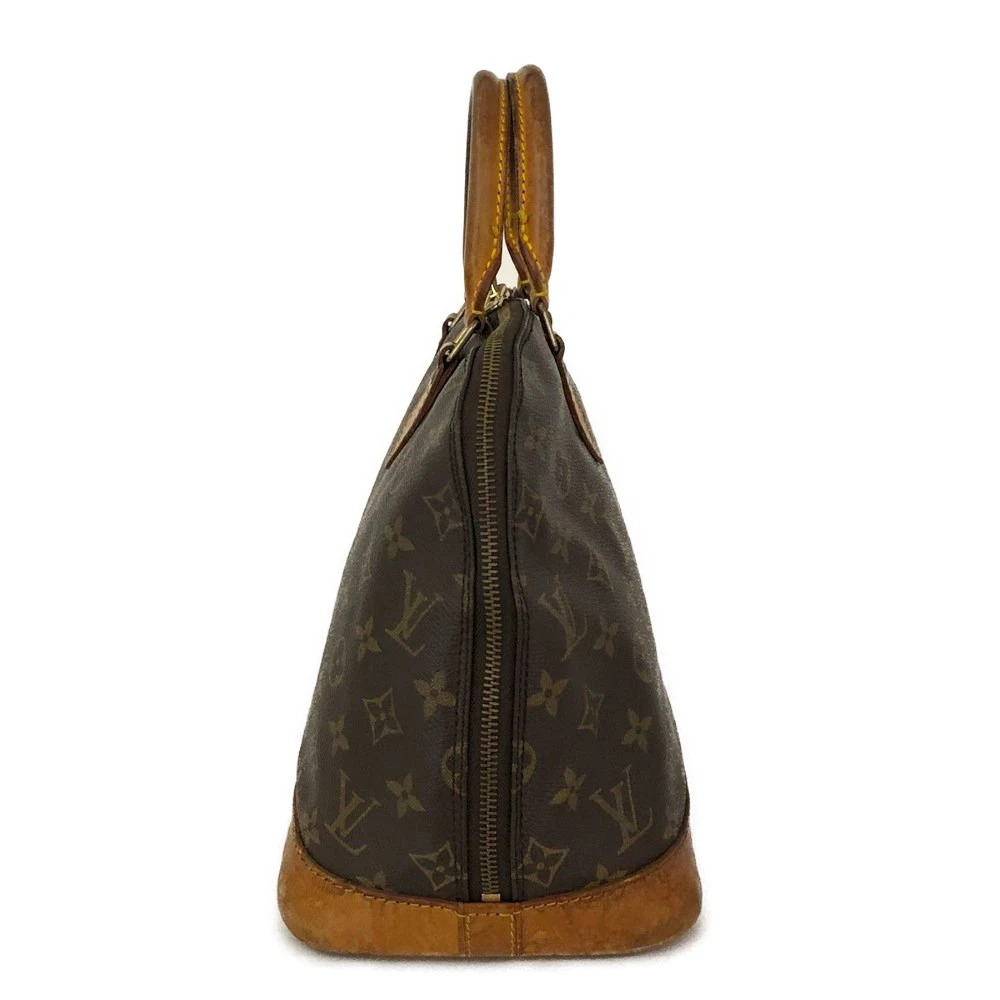 Louis Vuitton Monogram Alma Tote Hand Bag Purse Brown/6CH0850