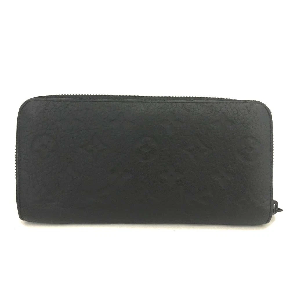 $1210 Louis Vuitton Monogram Empreinte Vertical Zippy Round Long Wallet