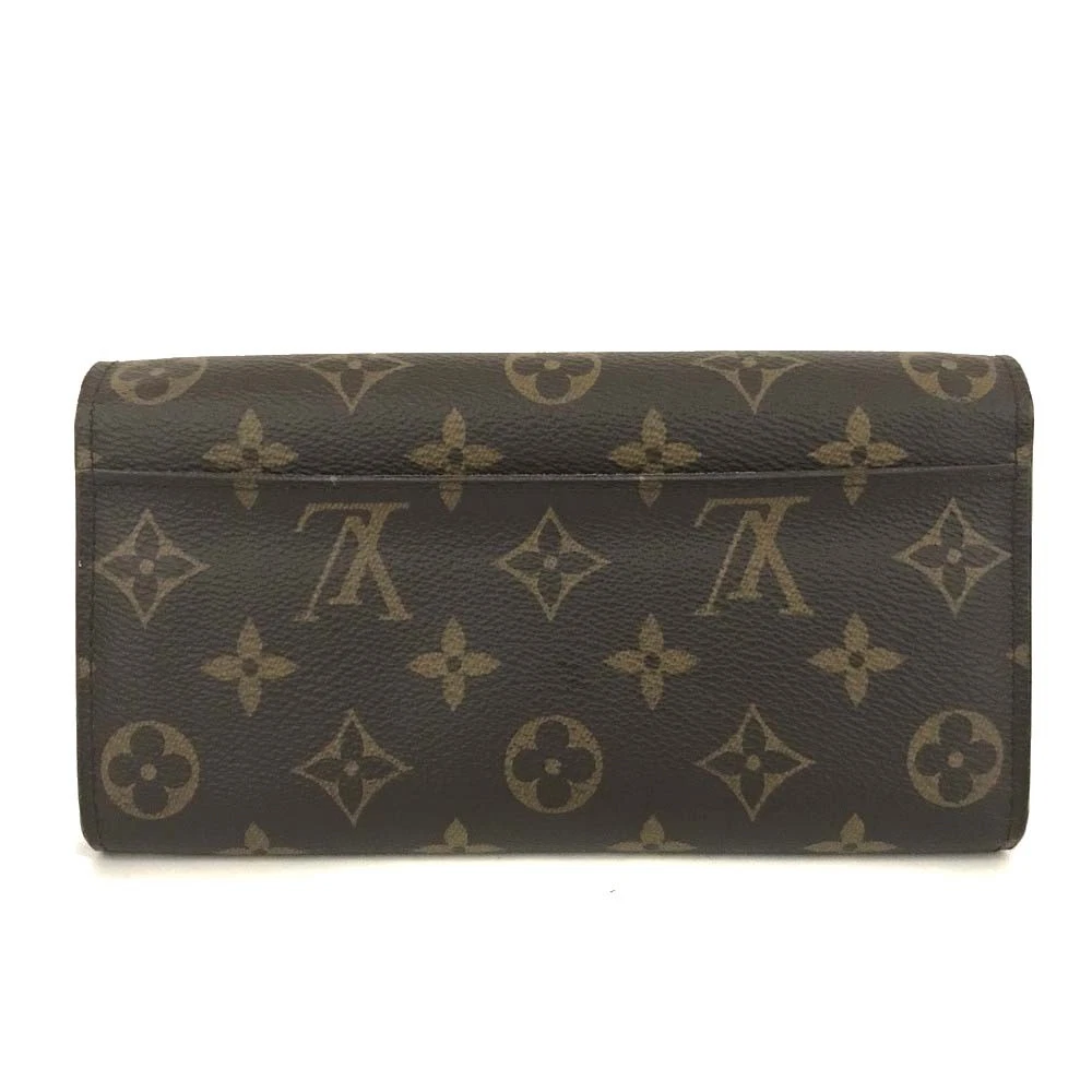Louis Vuitton Monogram Portefeiulle Sarah Long Bifold Wallet/6CF1192