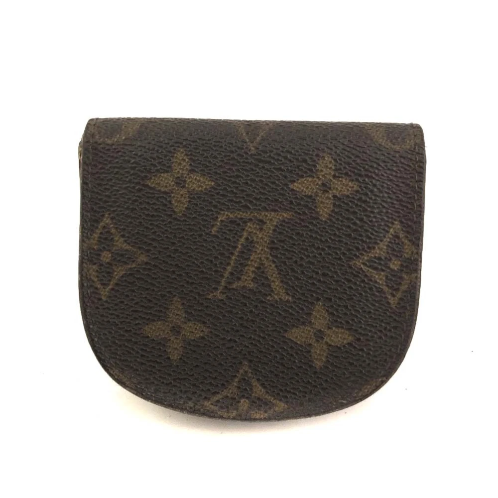 $380 1992 Louis Vuitton Monogram Porte-Monnaie Gousset Change Purse CT0932