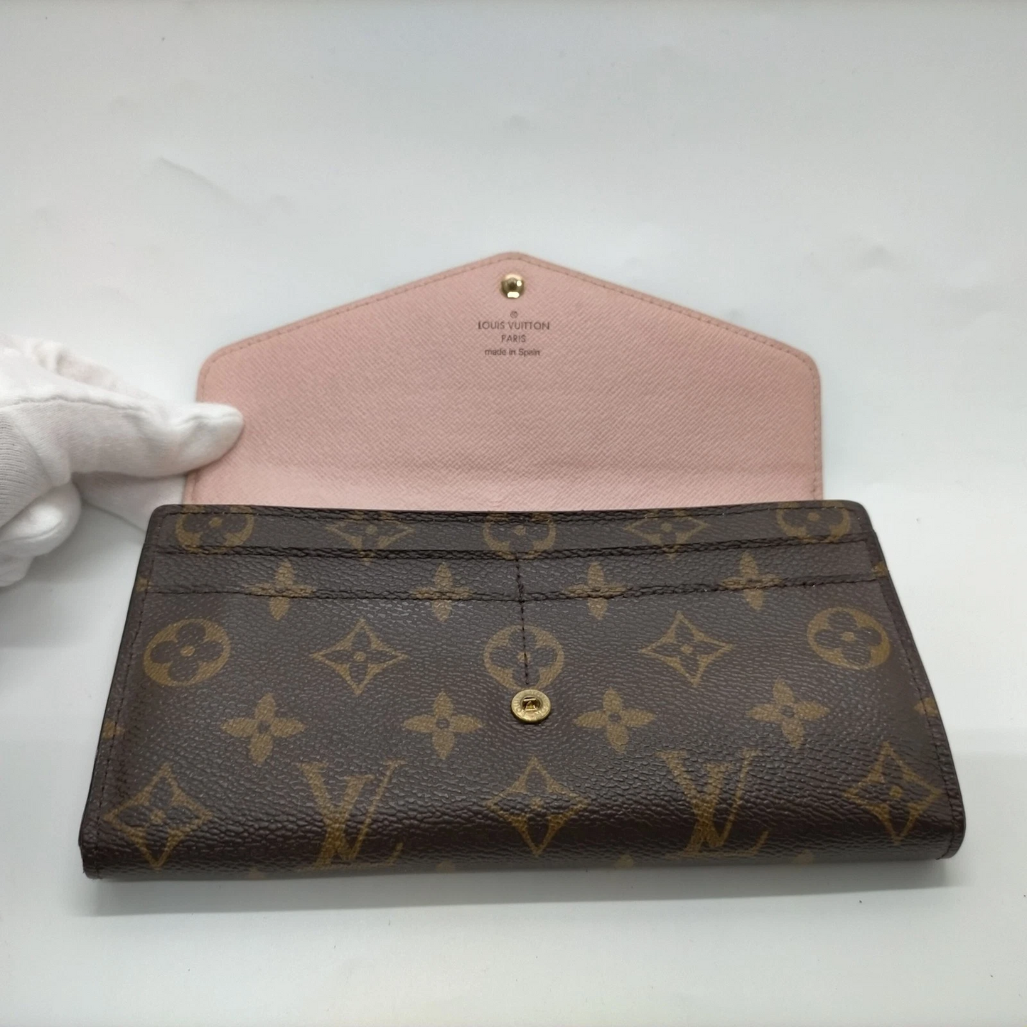 Louis Vuitton Long Wallet Brown Monogram Spain 2756491