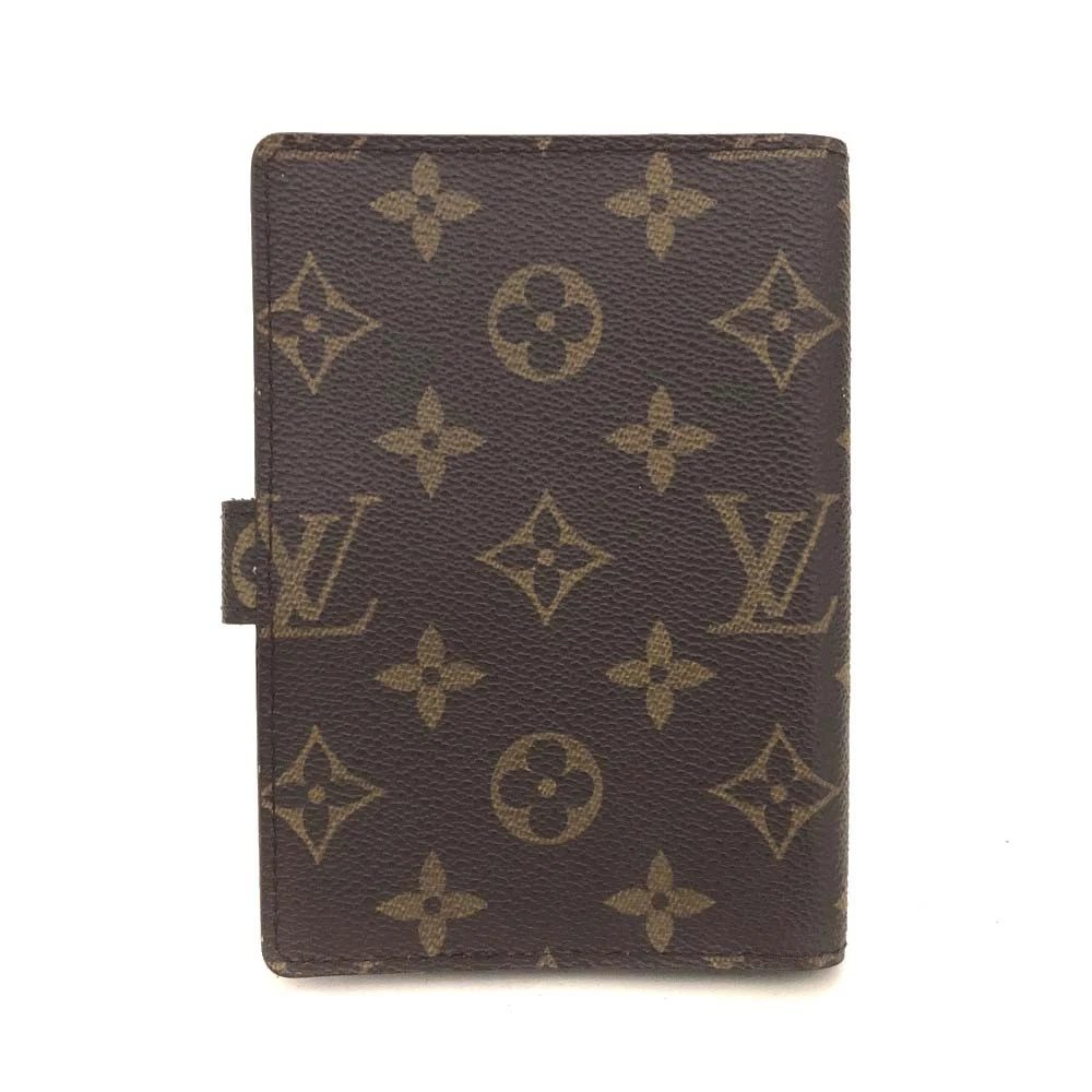 $505 1997 Louis Vuitton Monogram Agenda Cover Small CA1907