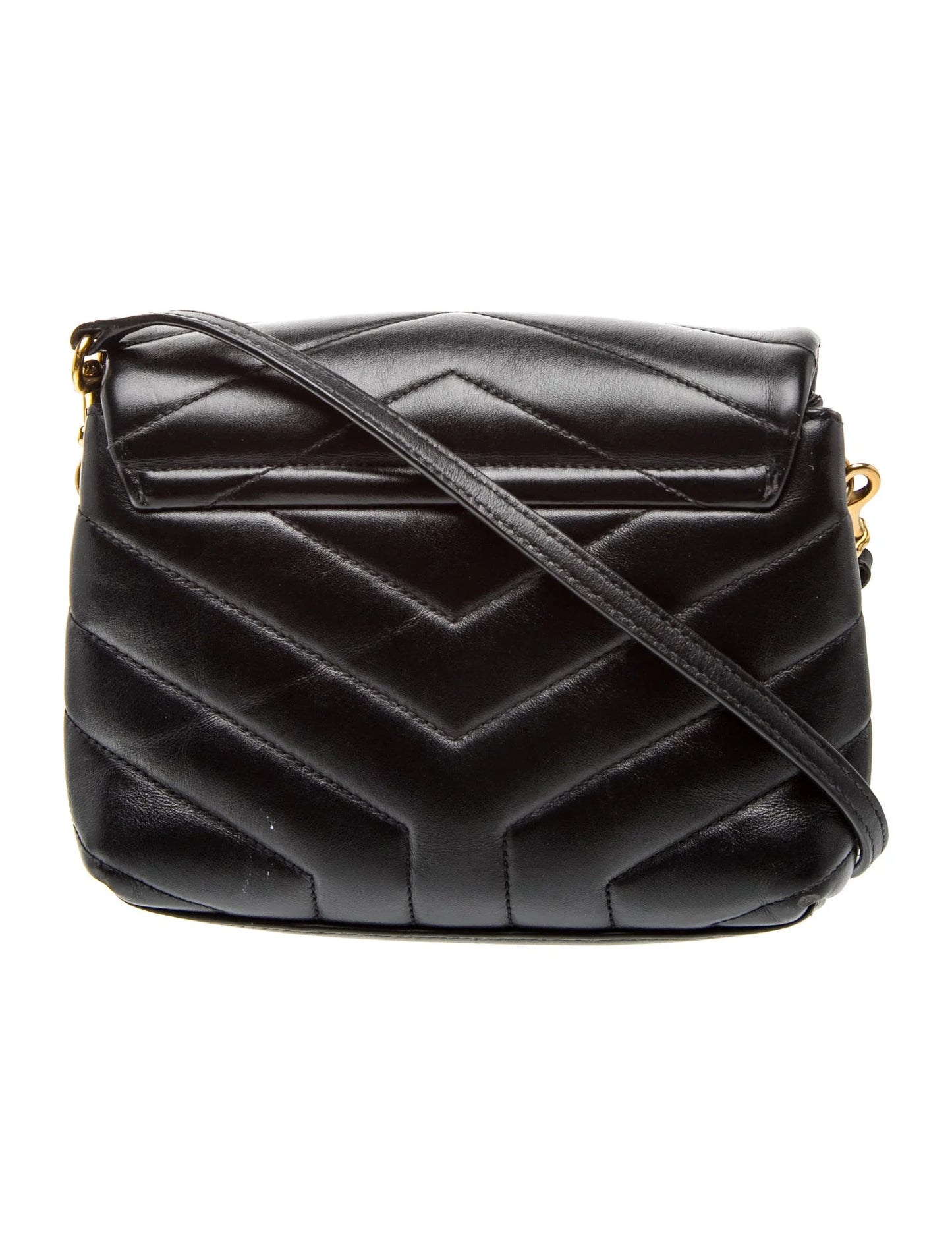 Saint Laurent Crossbody Mini Loulou Monogram Black 2021