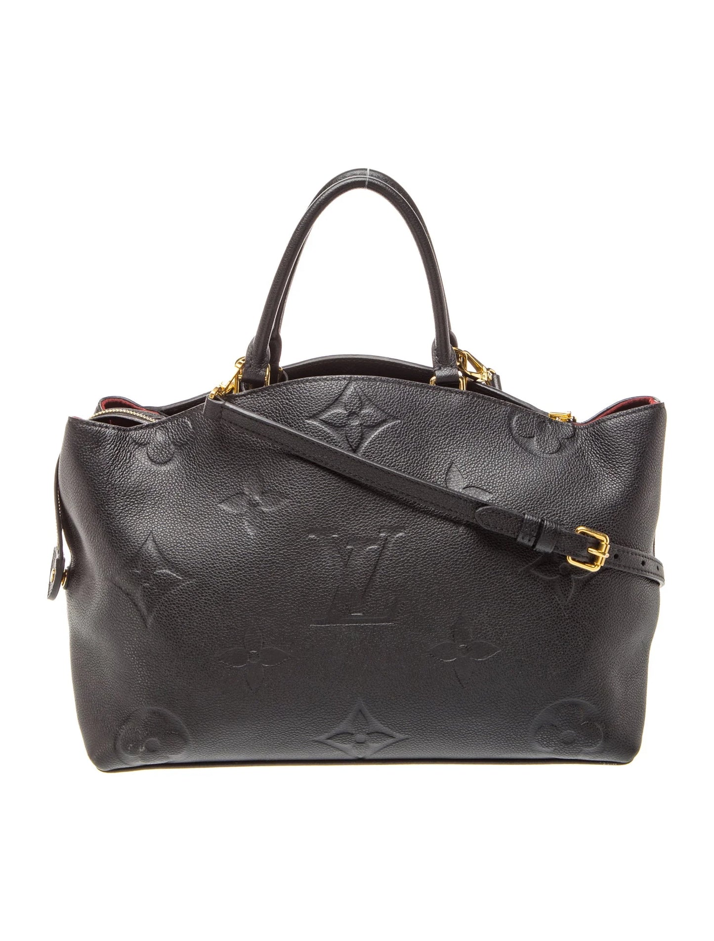 $3750 Louis Vuitton Empreinte Monogram Giant Grand Palais Black