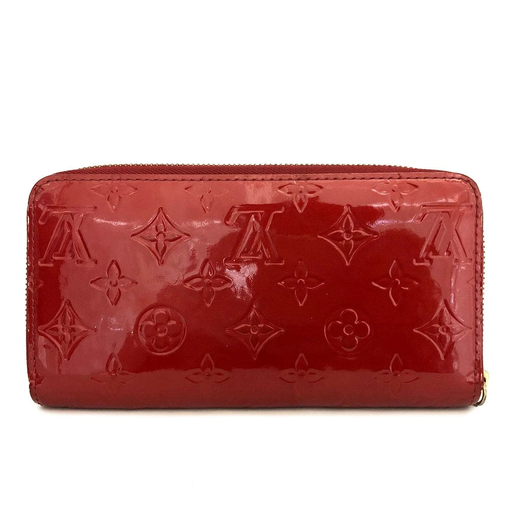 Louis Vuitton Monogram Vernis Zippy Zip Around Long Wallet CA3087