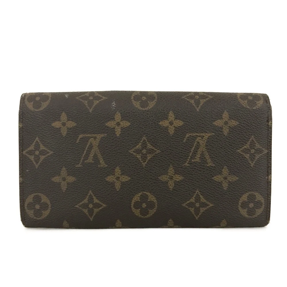 $775 2006 Louis Vuitton Monogram Sarah Wallet MI1026