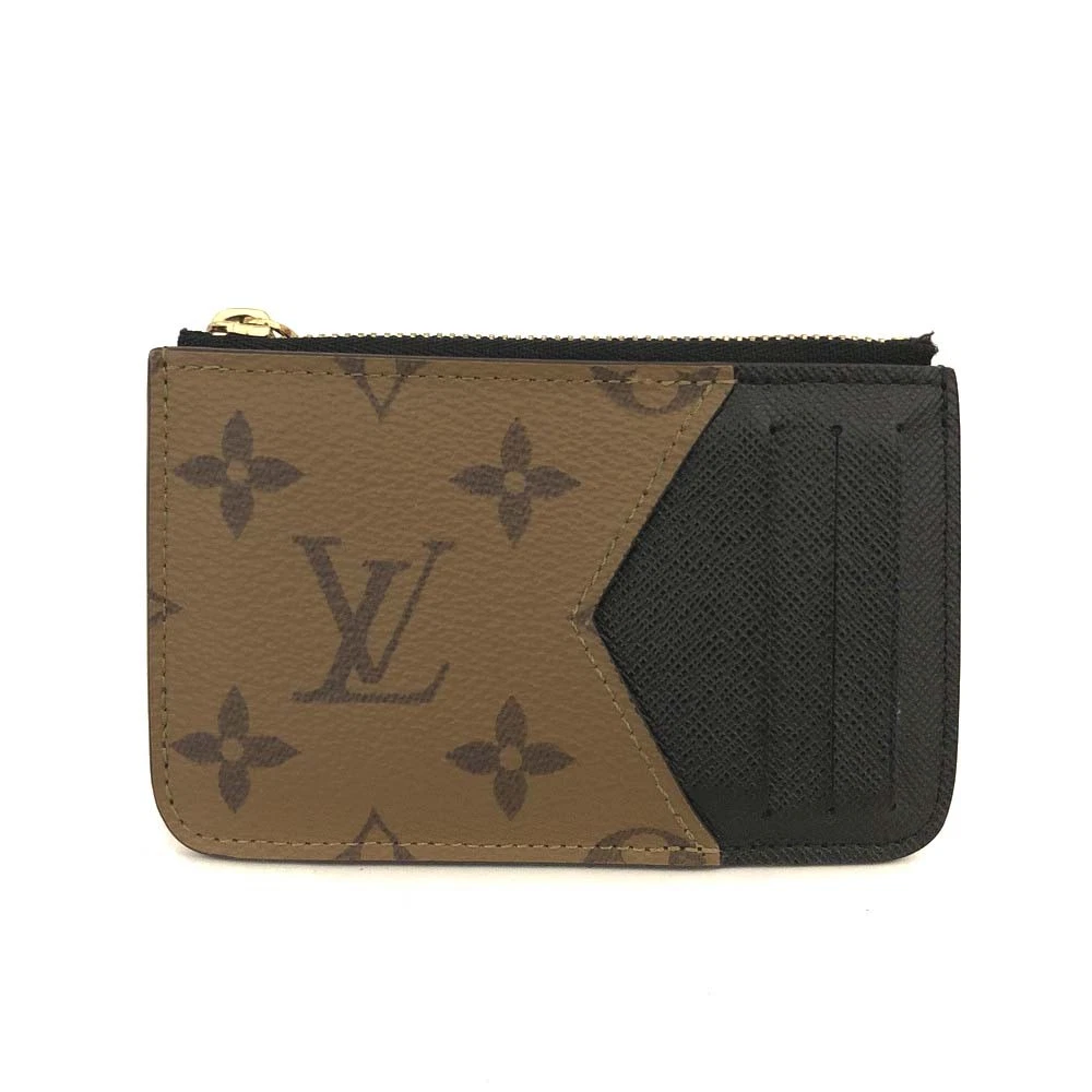 RFID Louis Vuitton Monogram Reverse Porte Cartes Romy Card Holder/9CF1560