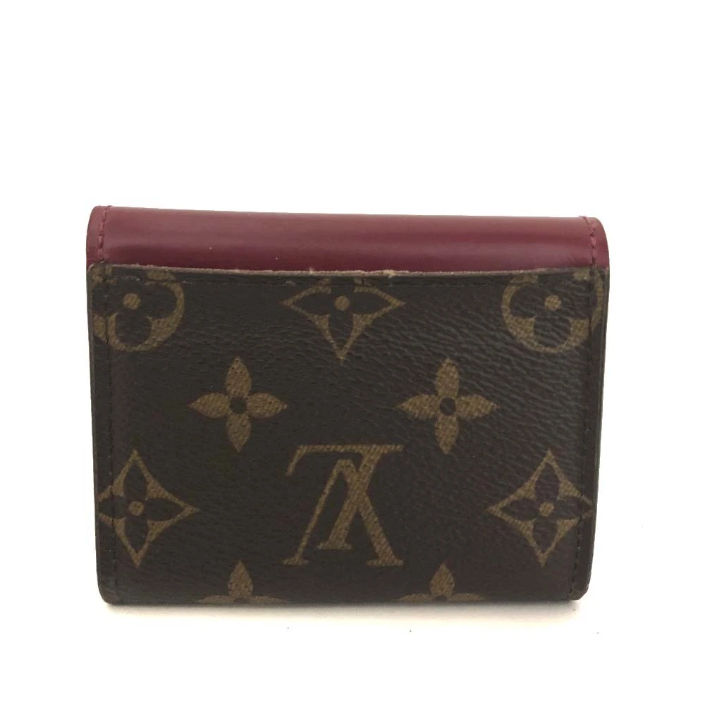 Louis Vuitton Monogram Portefeuille Zoe Mini Trifold Wallet Brown/6CF1214
