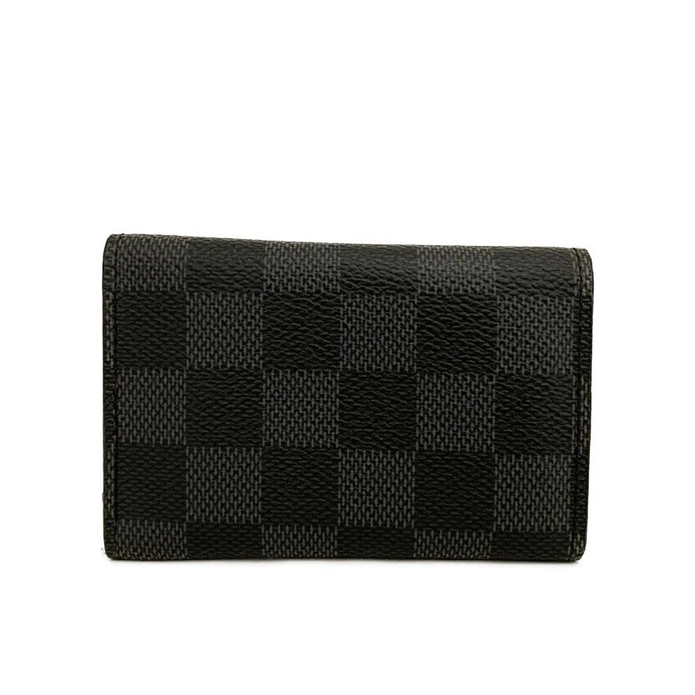 Louis Vuitton Damier Graphite Multicles 6 Ring Key Case Black CT4104