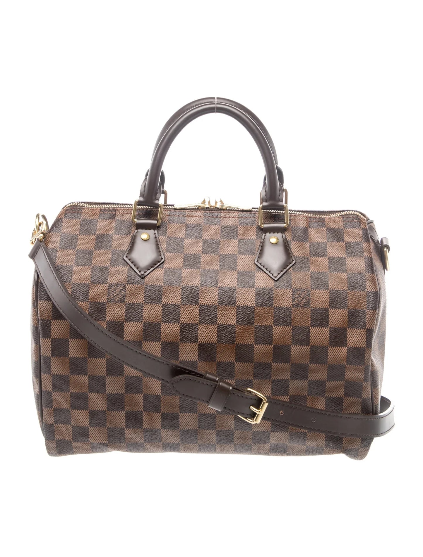 $2040 2014 Louis Vuitton  Damier Ebene Speedy Bandouliere 30