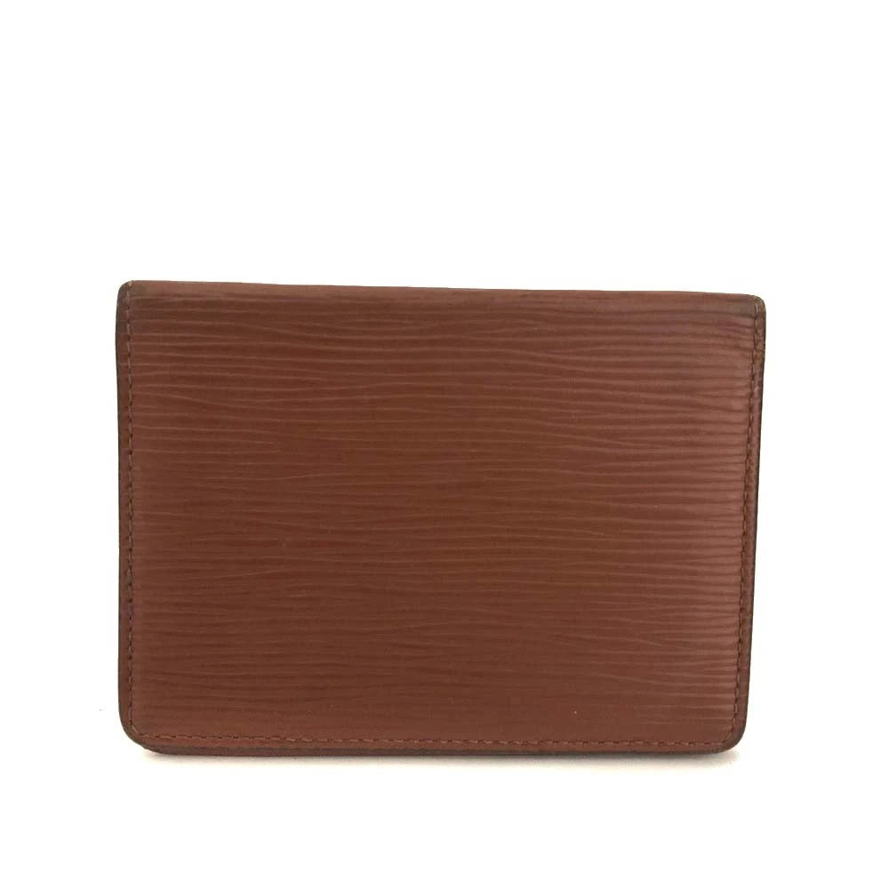 Louis Vuitton Epi Porte 2 Cartes Vertical Leather Pass Card Case SP0947