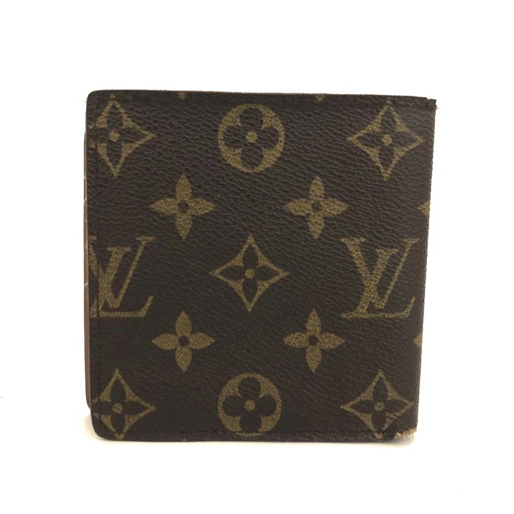EGA Louis Vuitton Monogram Portefeiulle Marco Bifold Wallet Brown/3CH0287