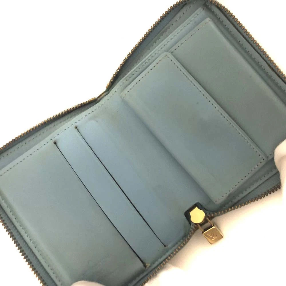 Louis Vuitton Monogram Vernis Patent Leather Broom Zip Around Wallet BJ0949