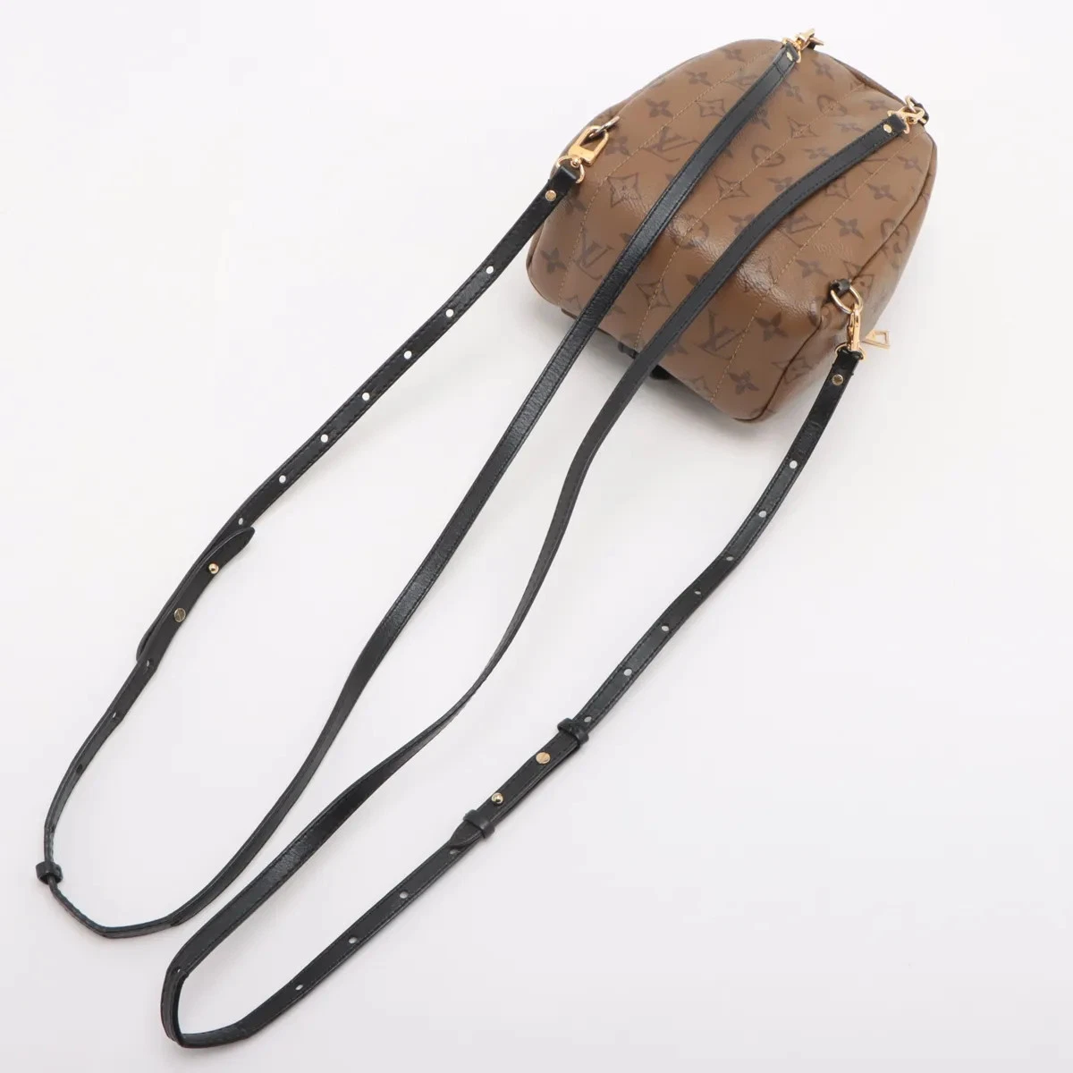 $2770 RFID Louis Vuitton monogram reverse Palm Springs backpack MINI
