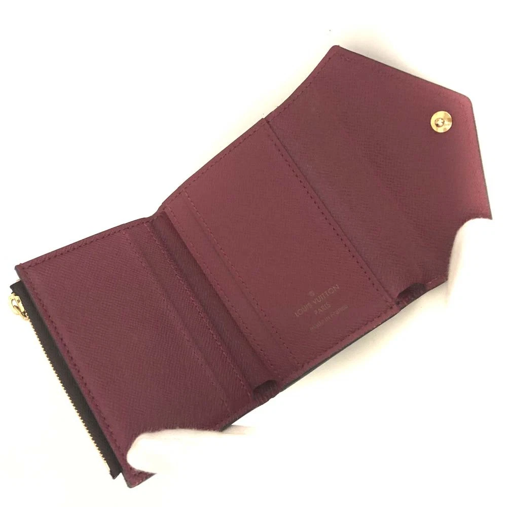 Louis Vuitton Monogram Portefeuille Zoe Mini Trifold Wallet Brown/6CF1214