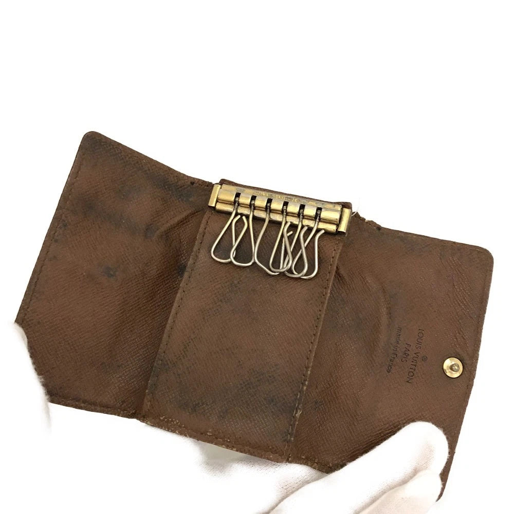 Louis Vuitton Monogram Multicles 6 Ring Key Case Brown CT4131