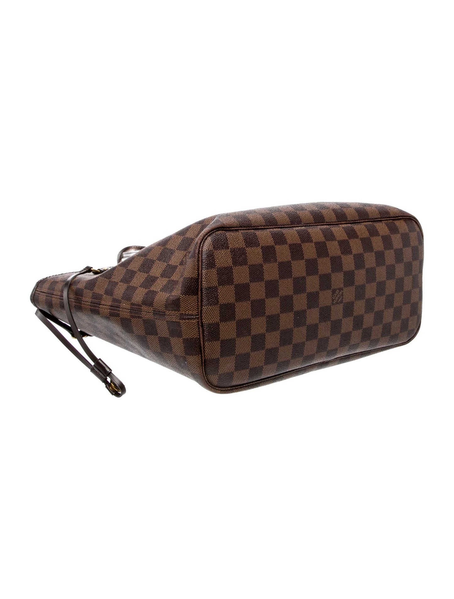 $2240 2018 Louis Vuitton Damier Ebene Neverfull MM with Pouch