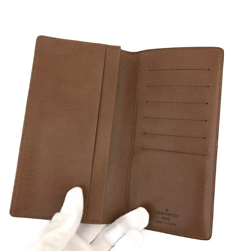 $440 Louis Vuitton Monogram Porte Cartes Credit Yen Bifold Long Wallet CT0944