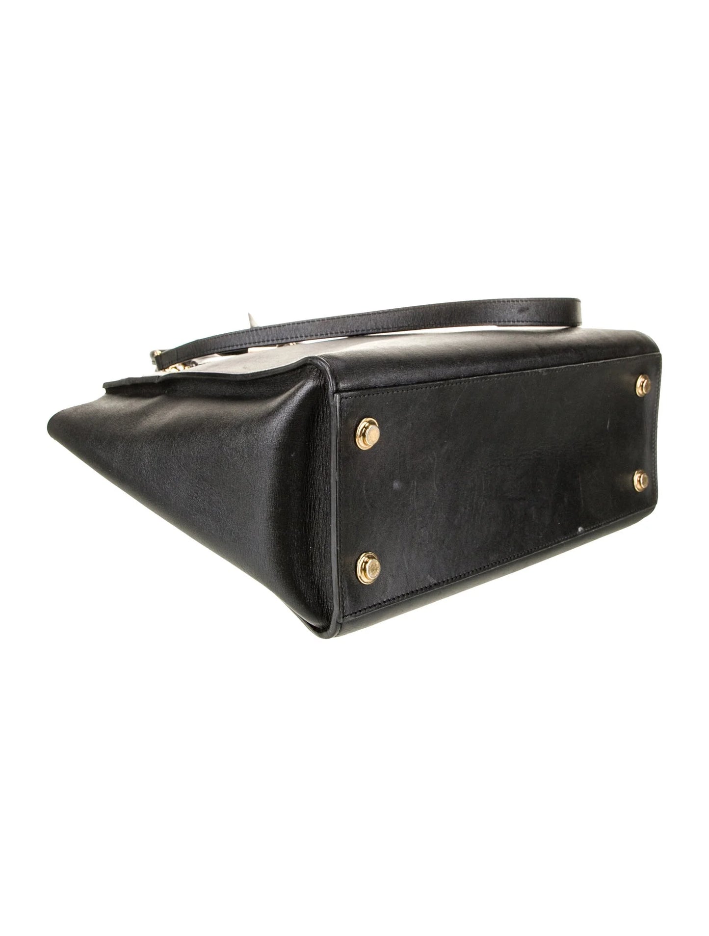 $4250 Louis Vuitton Leather City Steamer MM Black