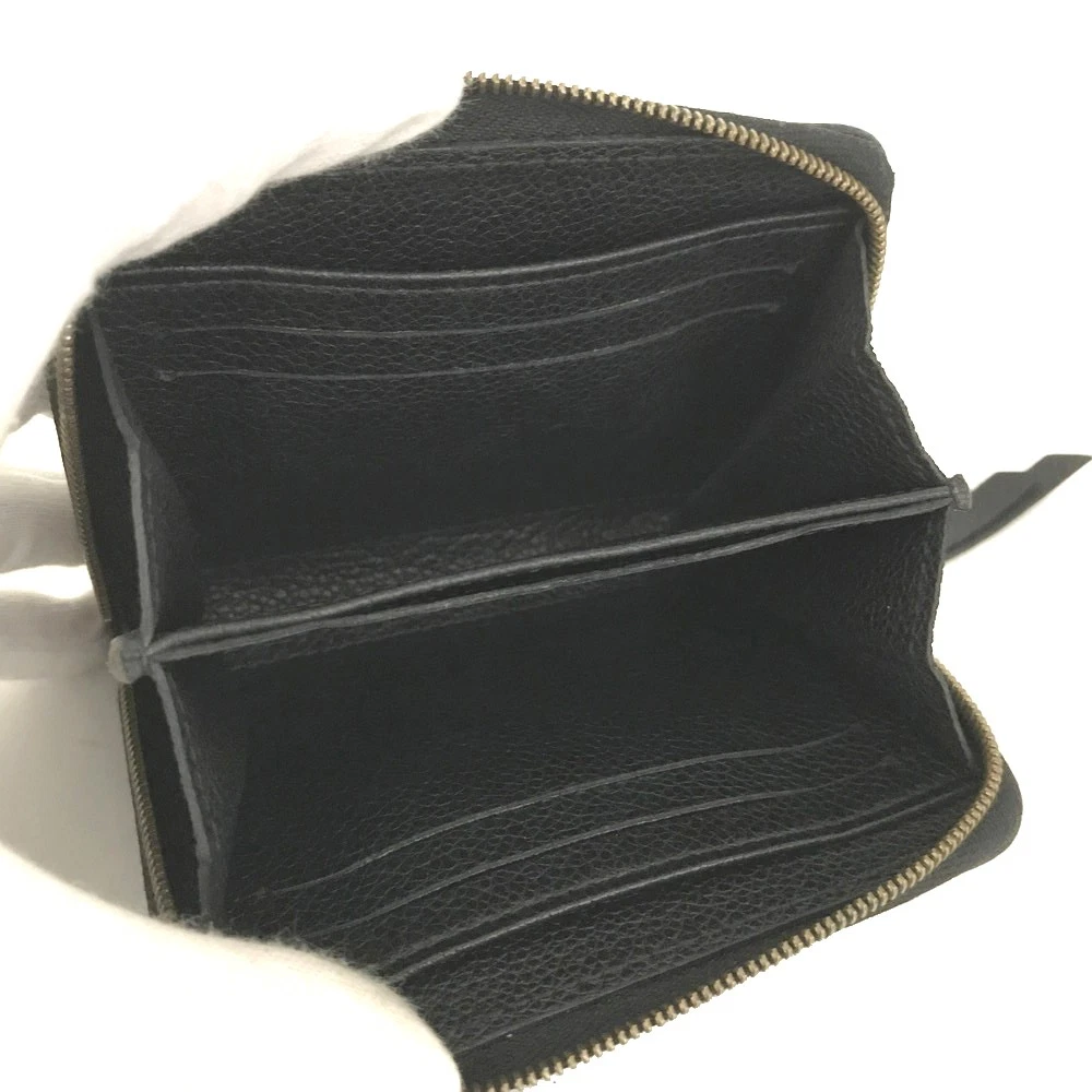 Louis Vuitton Monogram Empreinte Zippy Zip Around Wallet Coin Purse TS0155