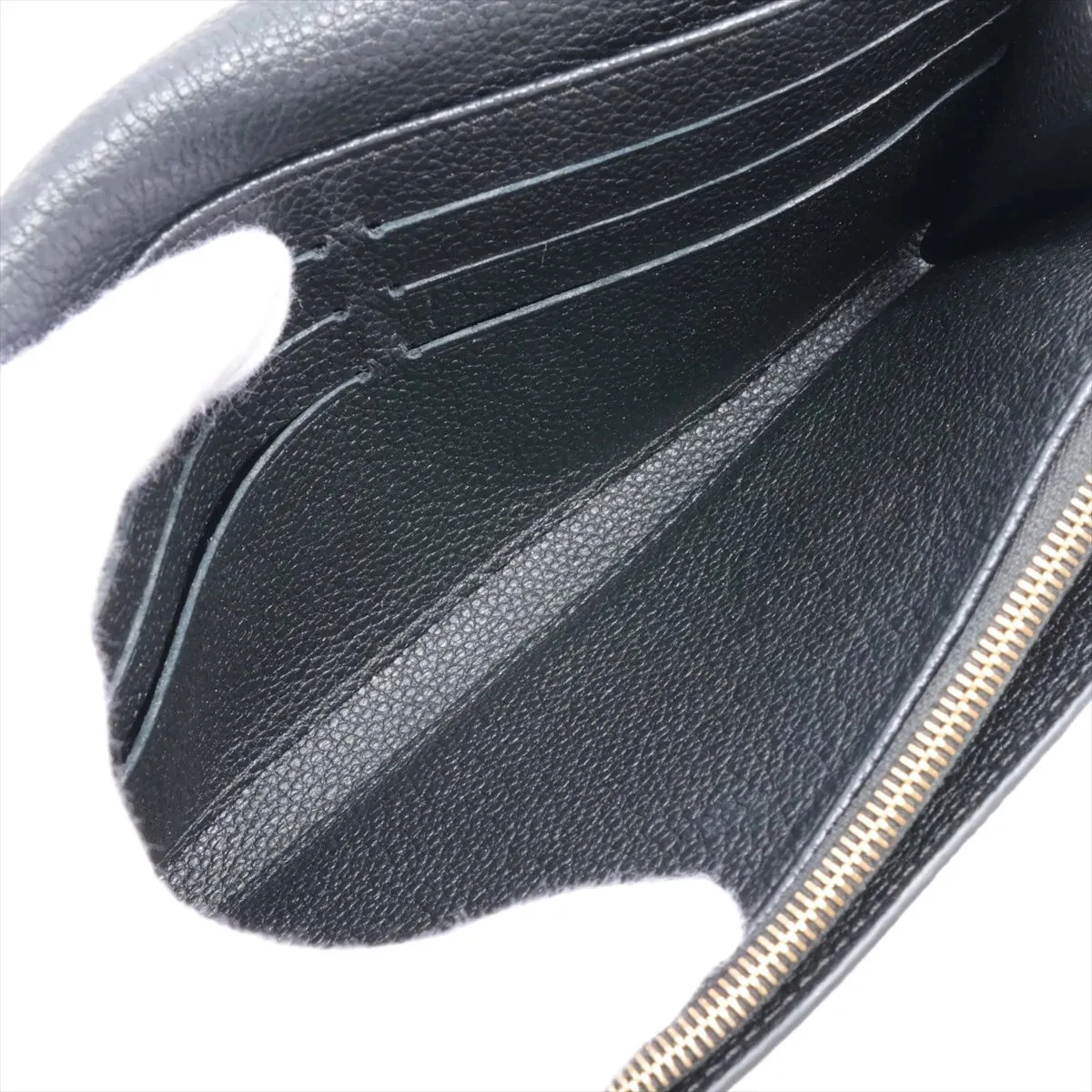 Louis Vuitton Empreinte Portefeuille Sarah M61182 Noir Long Wallet
