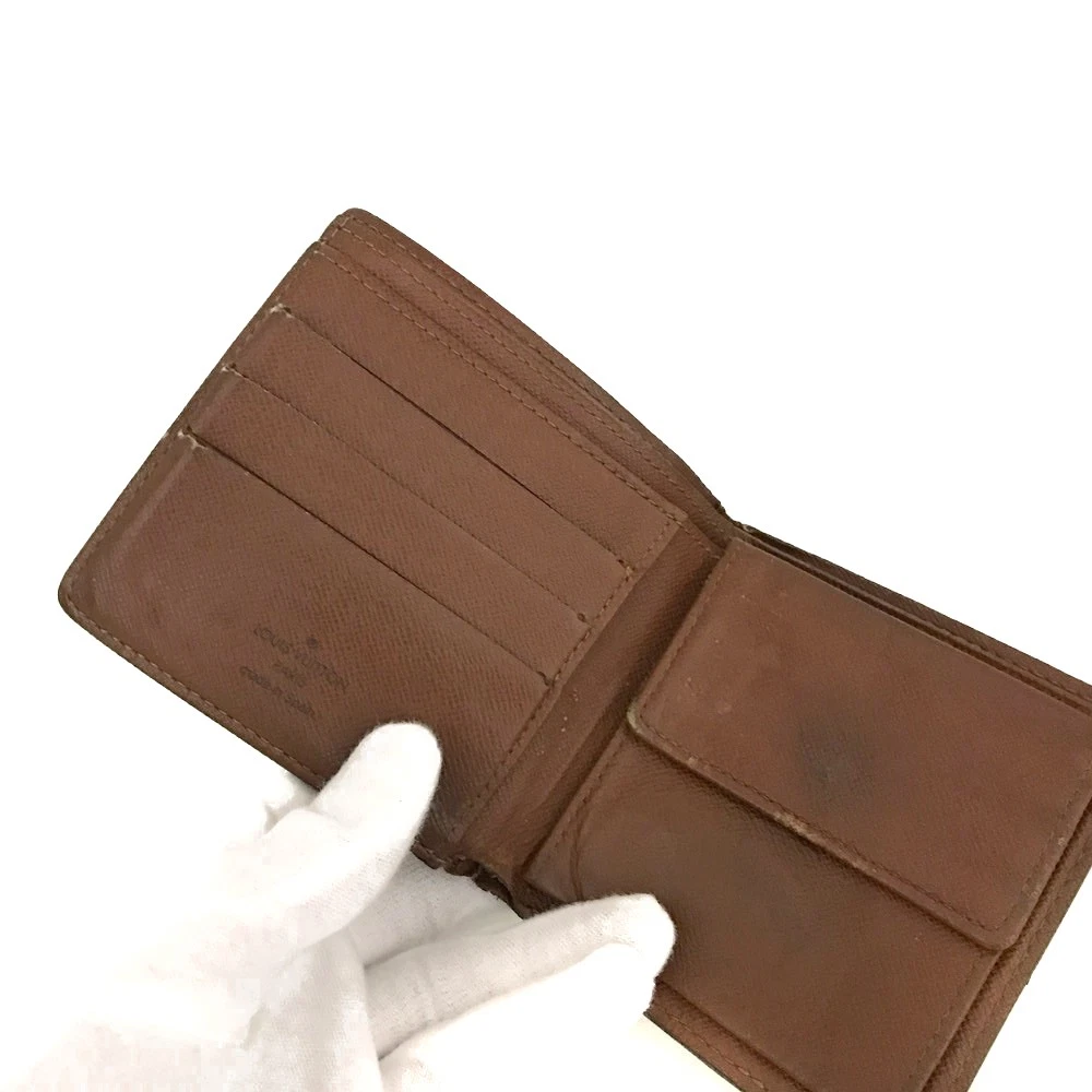 $515 LOUIS VUITTON Monogram Portefeuille Marco Bifold Wallet CA0020