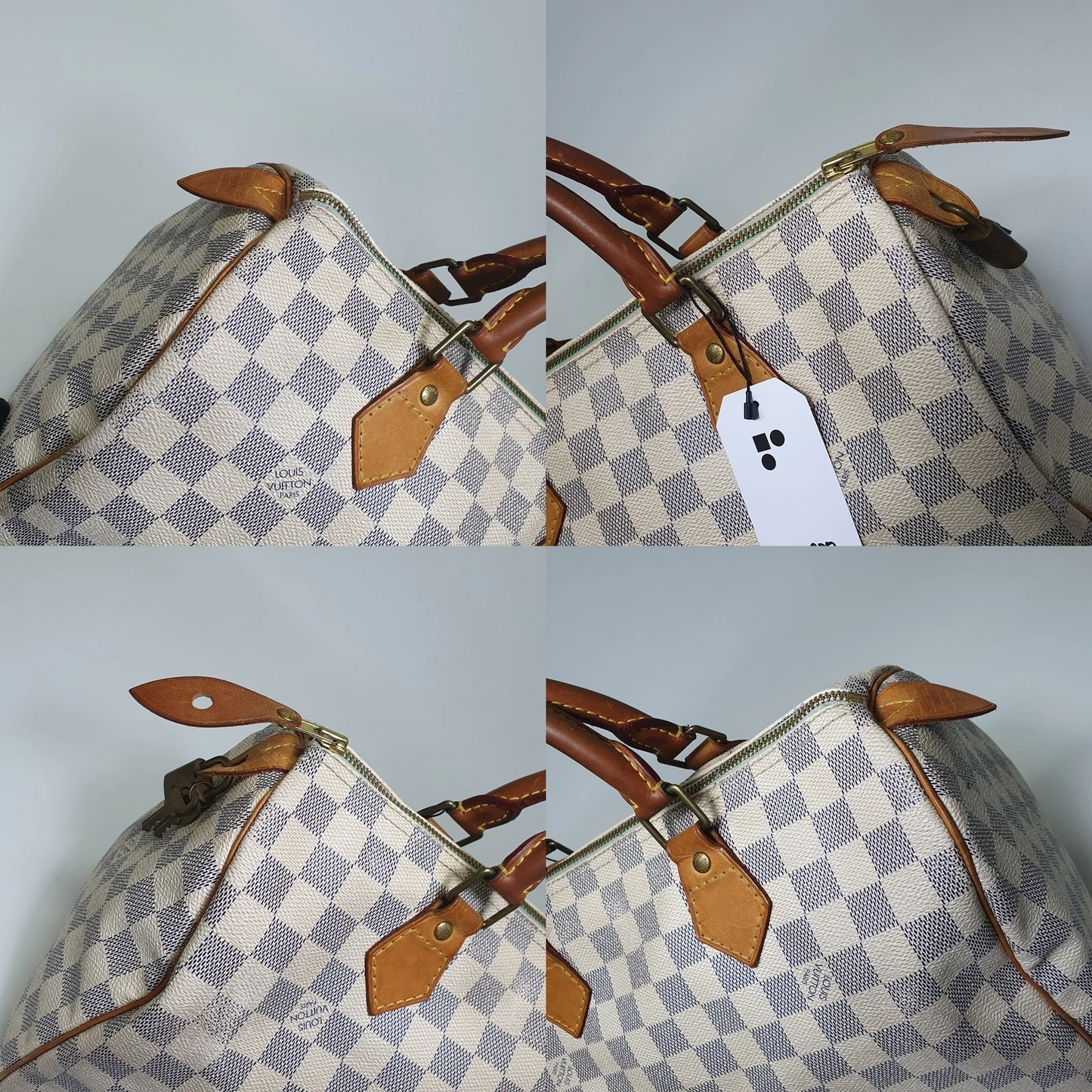 Louis Vuitton Speedy 30 Damier Azur DU1170