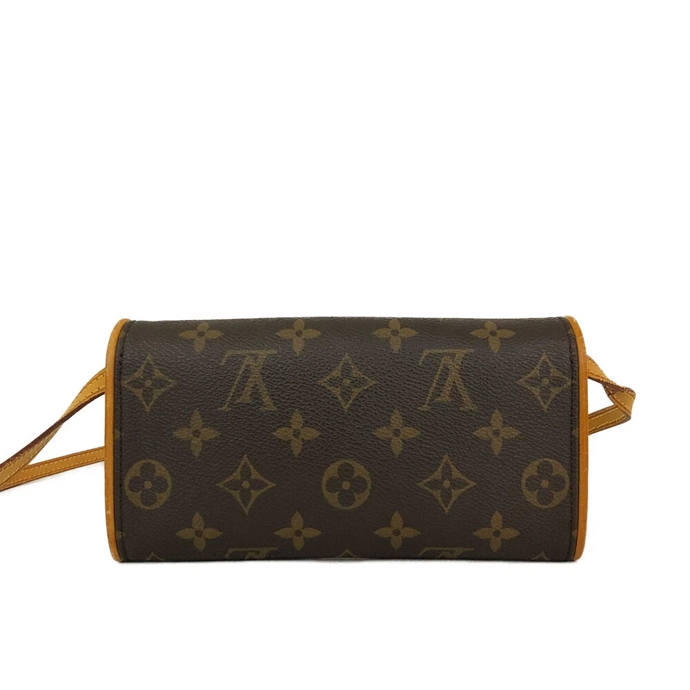 $630 1999 Louis Vuitton Monogram Pochette Twin PM Shoulder Bag Pouch (SD1909)