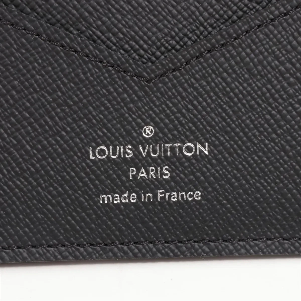 Louis Vuitton Damier Graphite Couverture Pass Paul N60031 Black Passport case