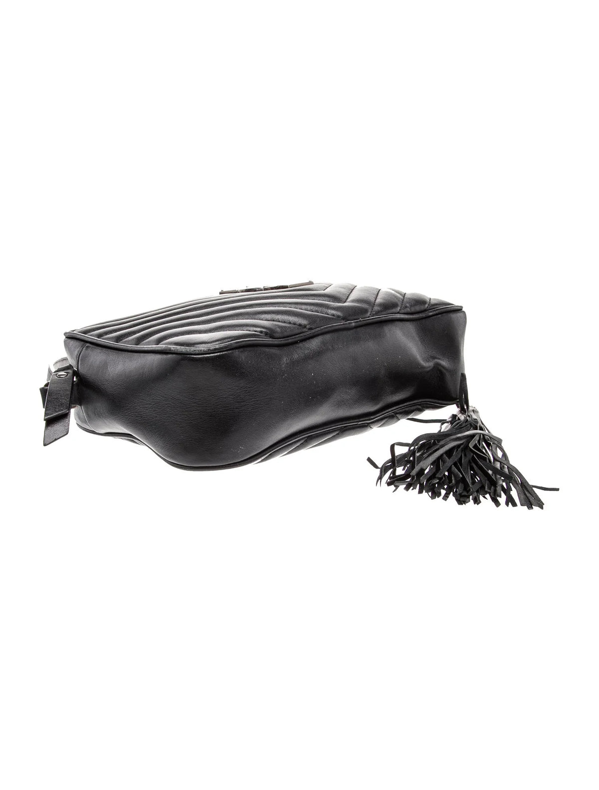 $1950 Saint Laurent Chevron Crossbody Bag 10021135